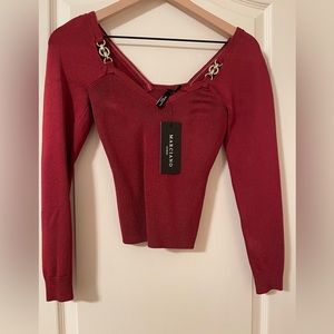 Brand New Maroon Sweater